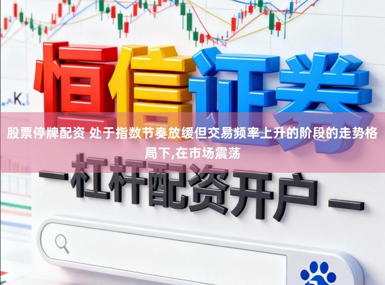 股票停牌配资 处于指数节奏放缓但交易频率上升的阶段的走势格局下，在市场震荡