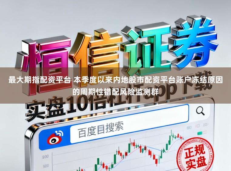 最大期指配资平台 本季度以来内地股市配资平台账户冻结原因的周期性错配风险监测群