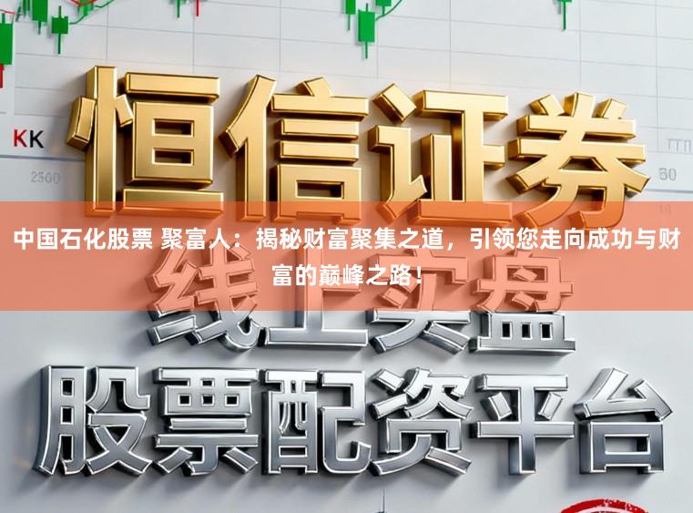 中国石化股票 聚富人:揭秘财富聚集之道,引领您走向成功与财富的巅峰之路!