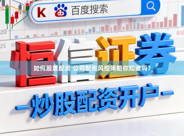 如何股票配资 公司配资风控策略你知道吗？