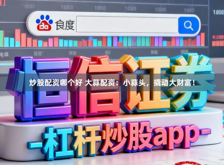 炒股配资哪个好 大蒜配资:小蒜头,撬动大财富!