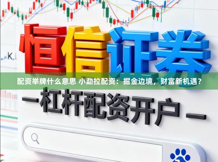 配资举牌什么意思 小勐拉配资：掘金边境，财富新机遇？